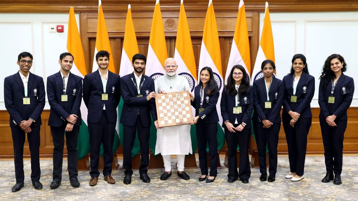modi and chess player