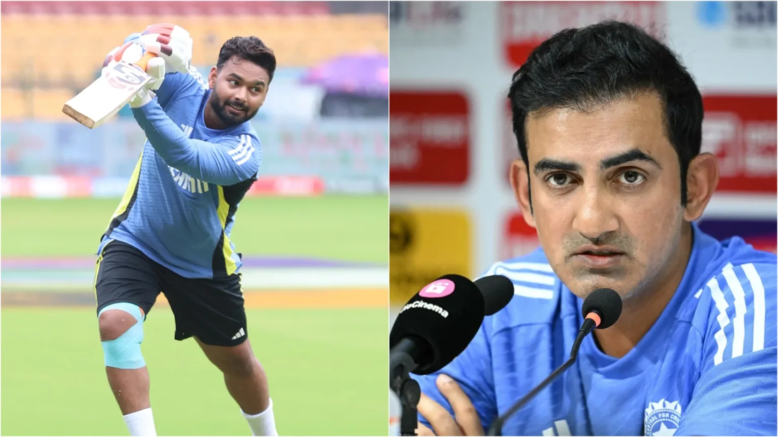 Gautam Gambhir Gave A Big Update On Rishabh Pant Injury