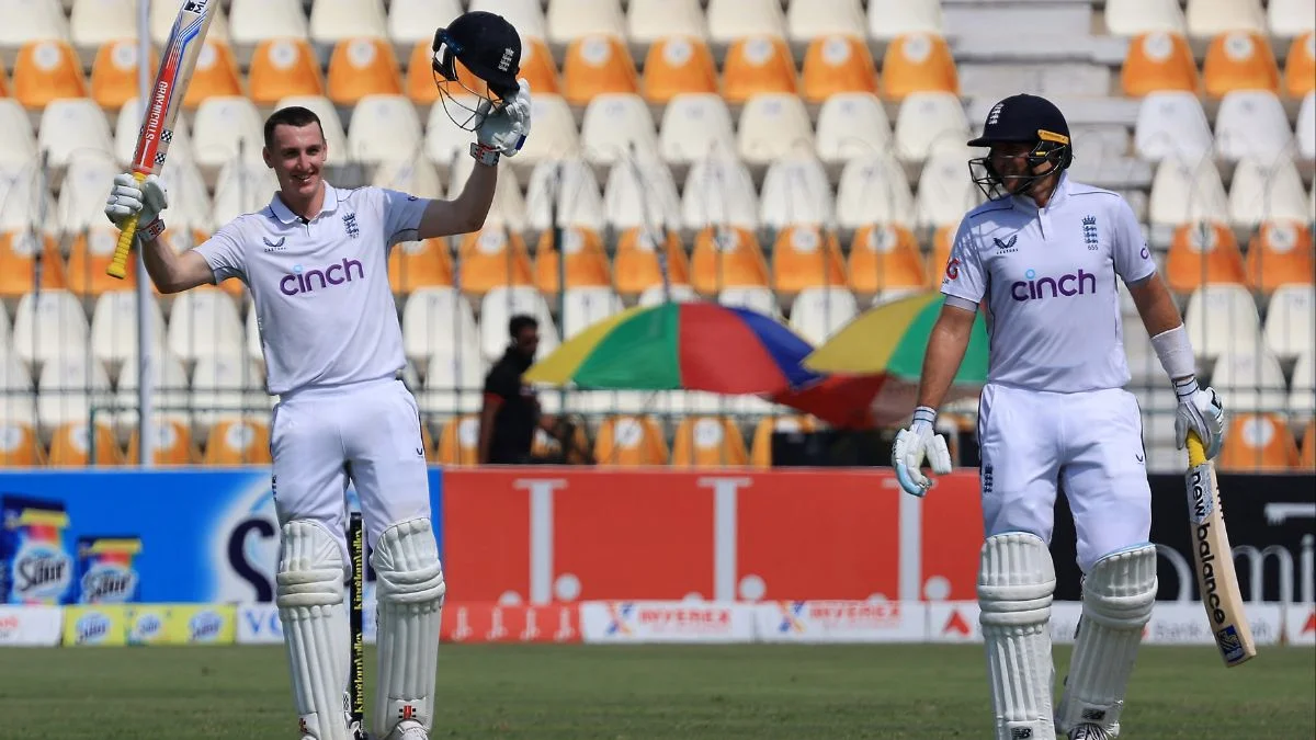 Harry Brook and joe root