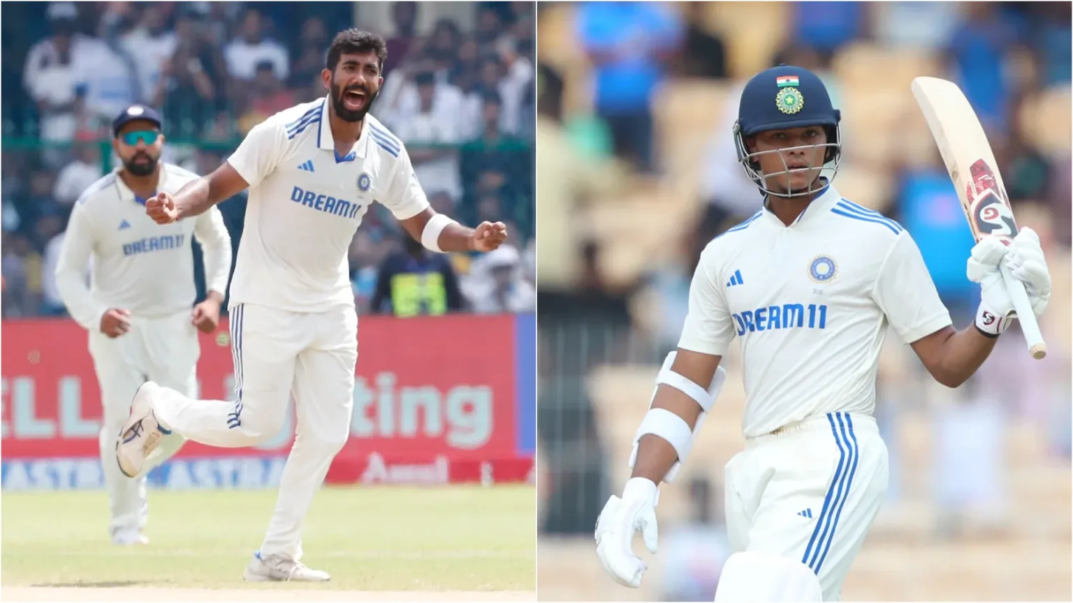 Jasprit Bumrah reached number 1 in the latest ICC Test rankings, Yashasvi Jaiswal also made a big jump
