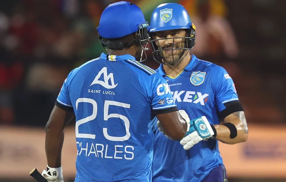 Johnson Charles and Faf Du Plessis- CPL 2024 Final