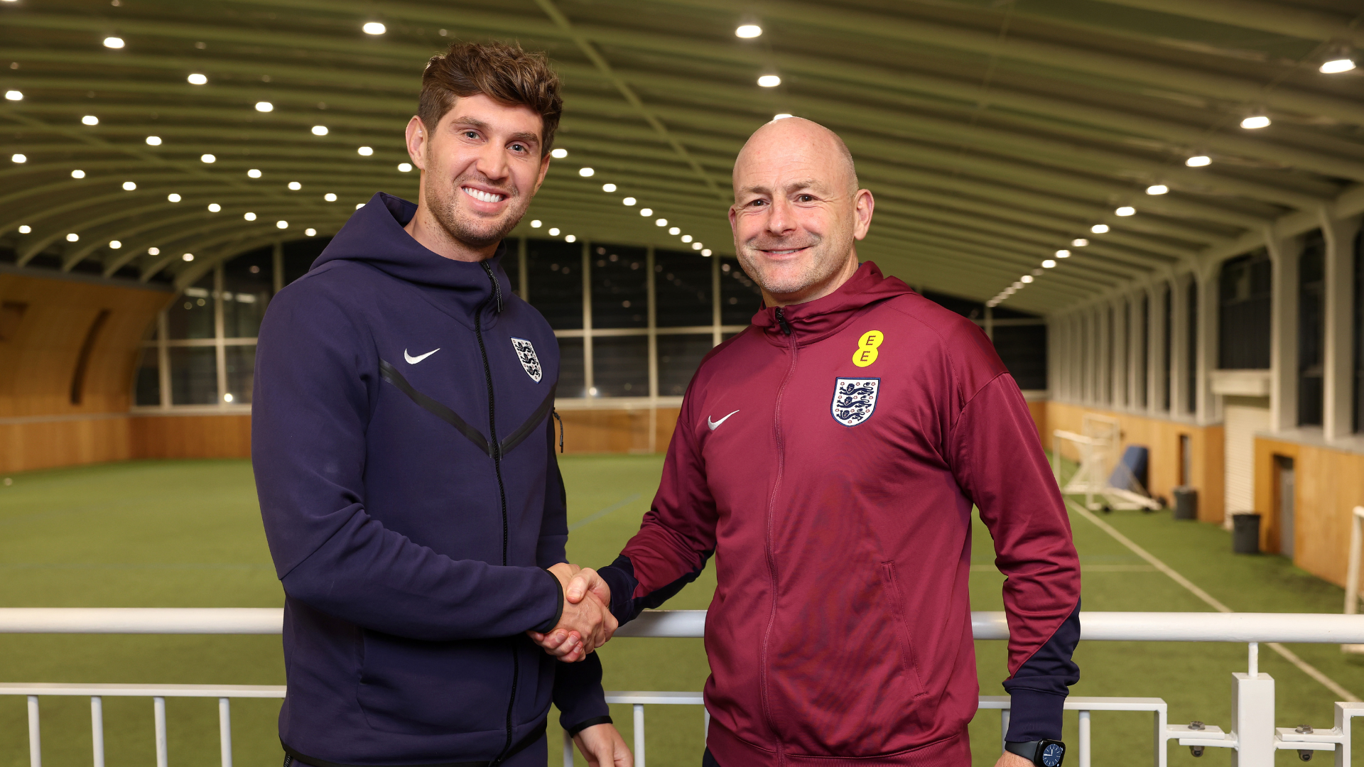 Lee Carsley and John Stones UEFA Nations League 2024-25