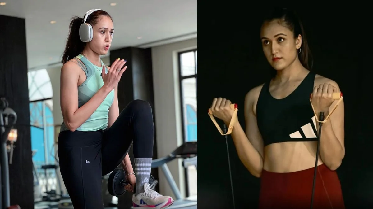 Manika Batra shared pictures while doing gym, fans liked it very much