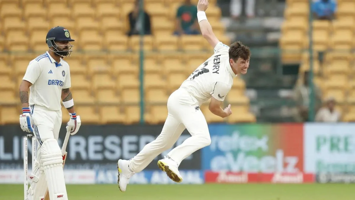 Matt Henry: भारत बनाम न्यूजीलैंड टेस्ट मैच में मैट हेनरी ने चटकाए 5 विकेट, हासिल की ये उपलब्धि Matt Henry