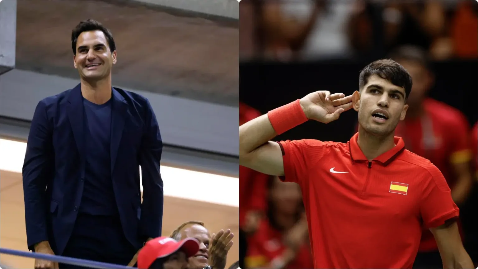 Roger Federer Backs Up His Promise To Apologise To Carlos Alcaraz