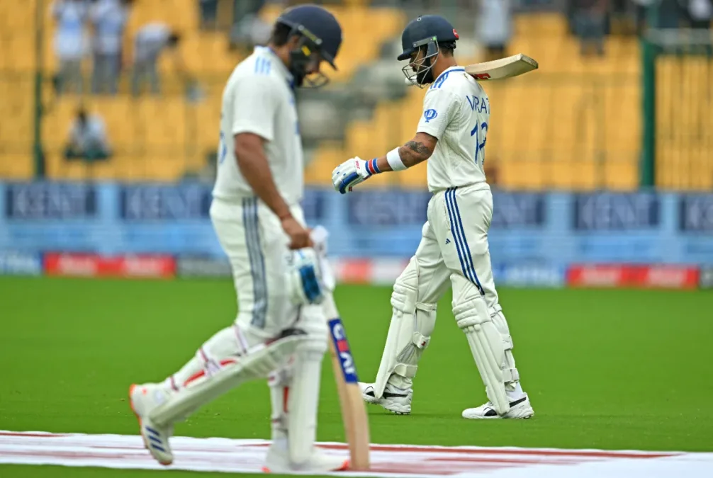 Virat Kohli and Rohit Sharma (IND vs NZ 1st Test)