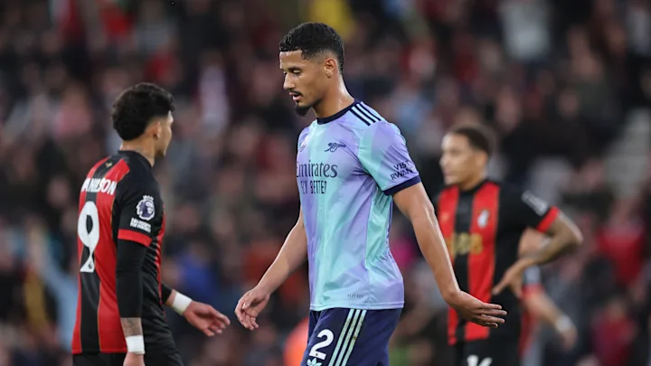 How Many Games Is Arsenal Defender William Saliba Banned For?