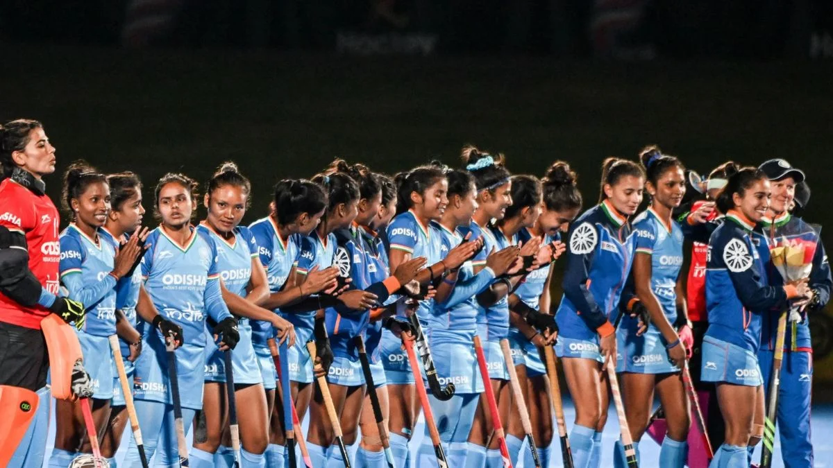 Indian women hockey team 