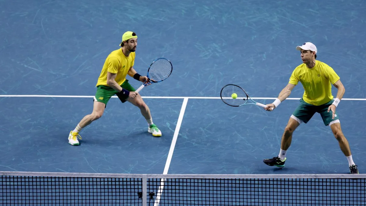 Matt Ebden and Jordan Thompson