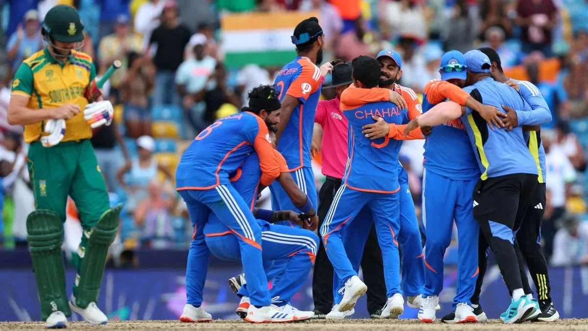South Africa and India match