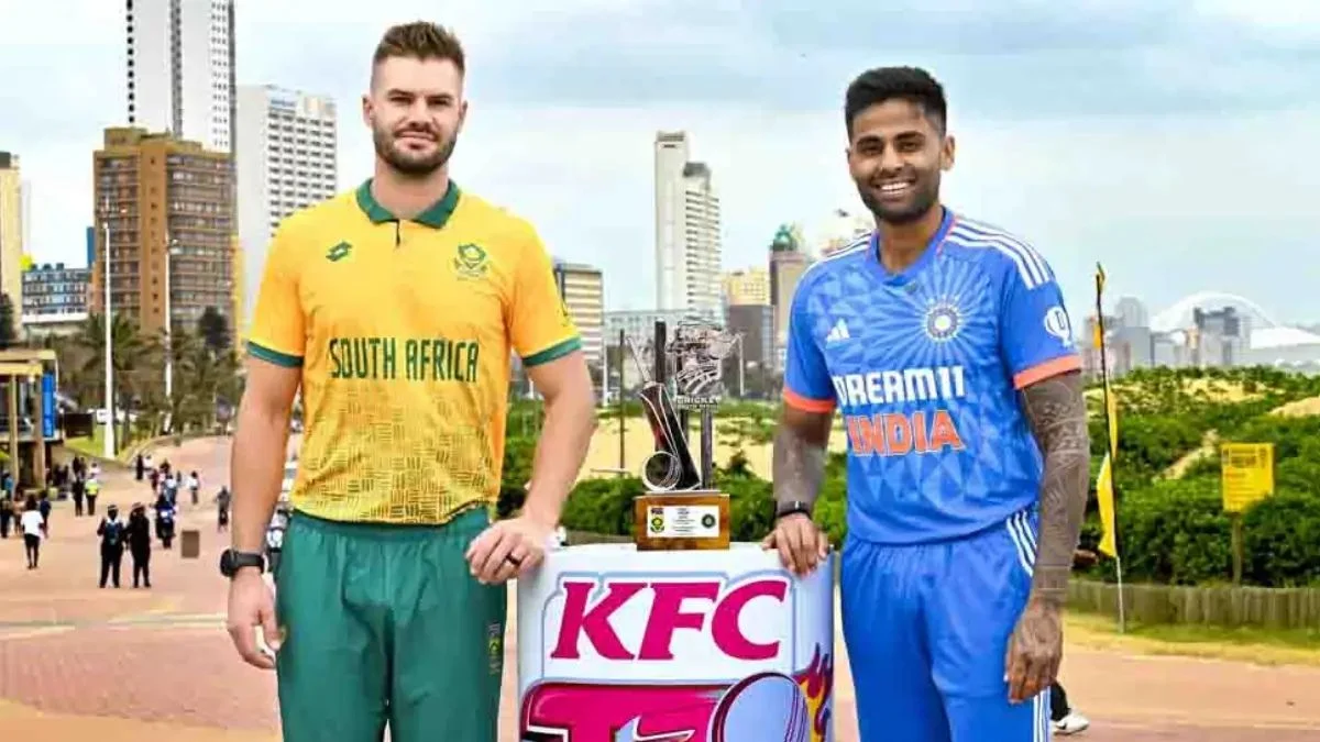 South Africa and India match