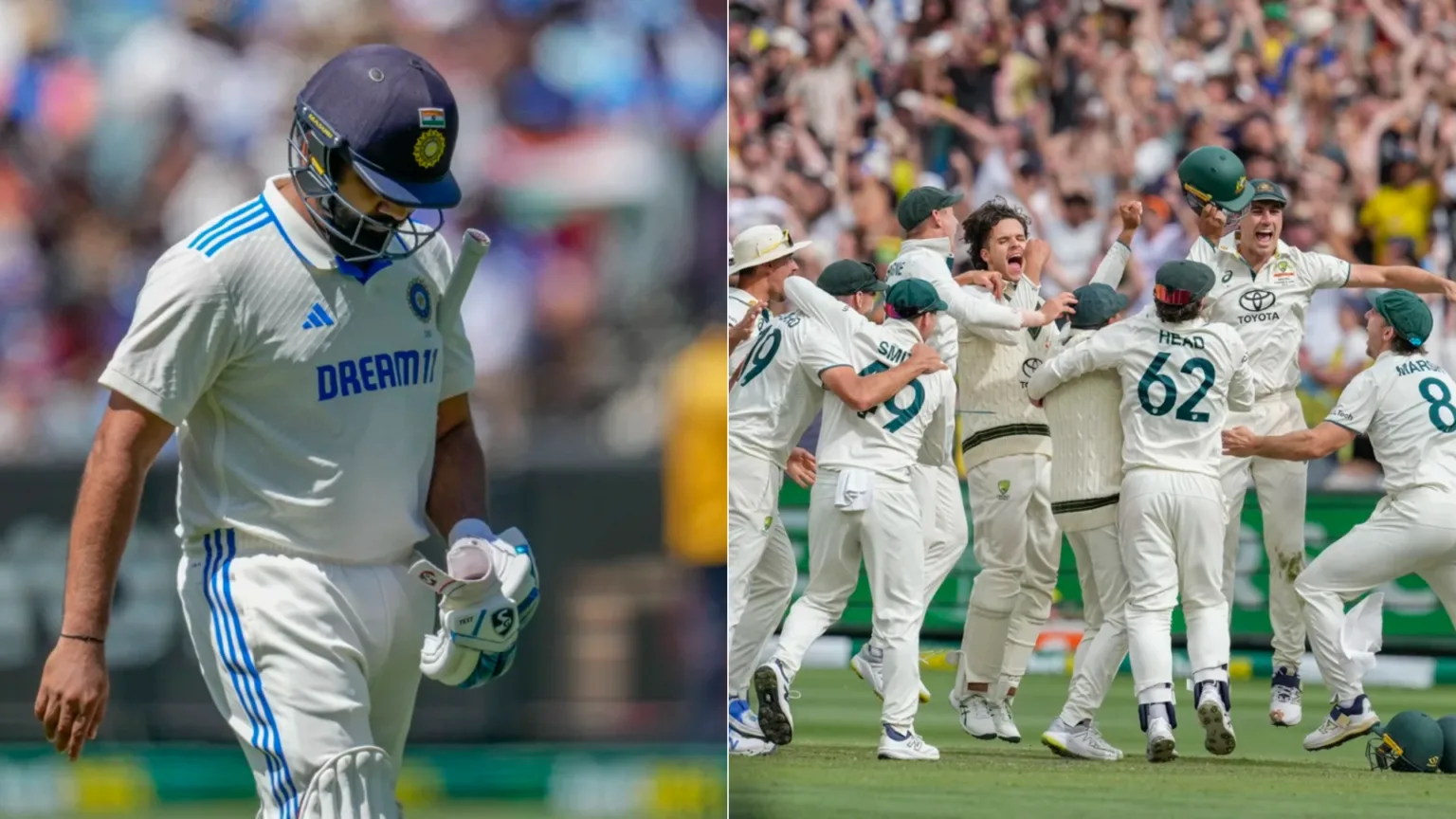 AUS vs IND 4th Test: मेलबर्न टेस्ट में भारत को मिली 184 रनों से हार, WTC फाइनल में पहुंचना हुआ मुश्किल AUS vs IND 4th Test: India Lost By 184 Runs In Melbourne Test