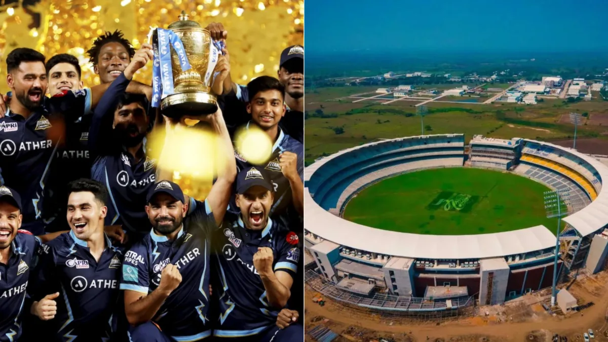 Gujarat Titans - Kotambi Stadium Vadodara