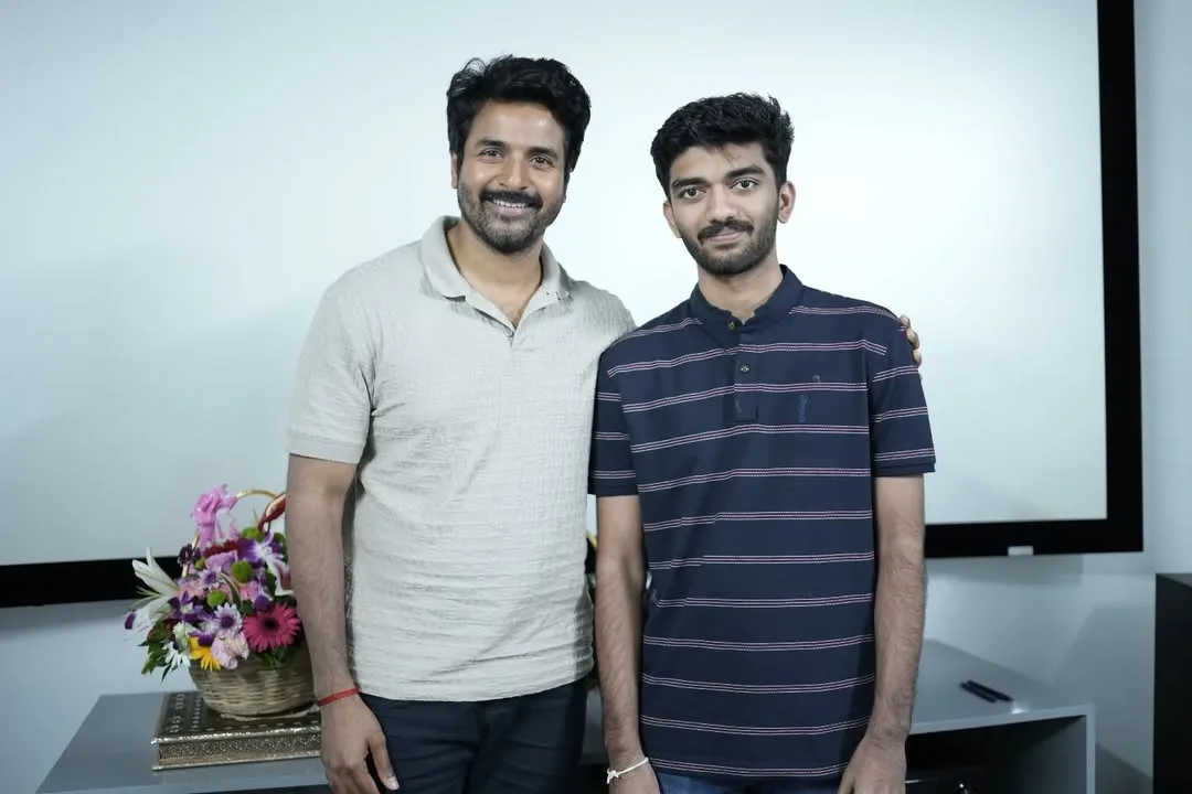 Gukesh D With Sivakarthikeyan