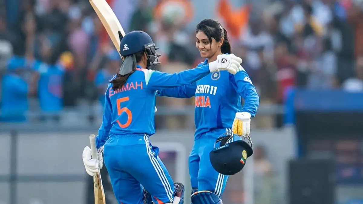 IND W vs WI W: भारतीय महिला क्रिकेट टीम ने दूसरे वनडे में वेस्टइंडीज को 115 रन से हराया Harleen Deol