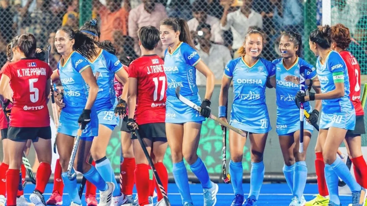 Indian Junior Women hockey team 