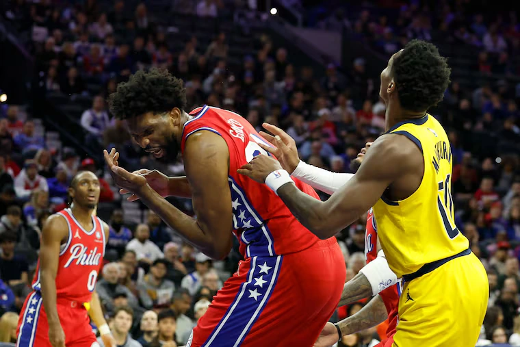 Joel Embiid (Indiana Pacers vs Philadelphia 76ers)