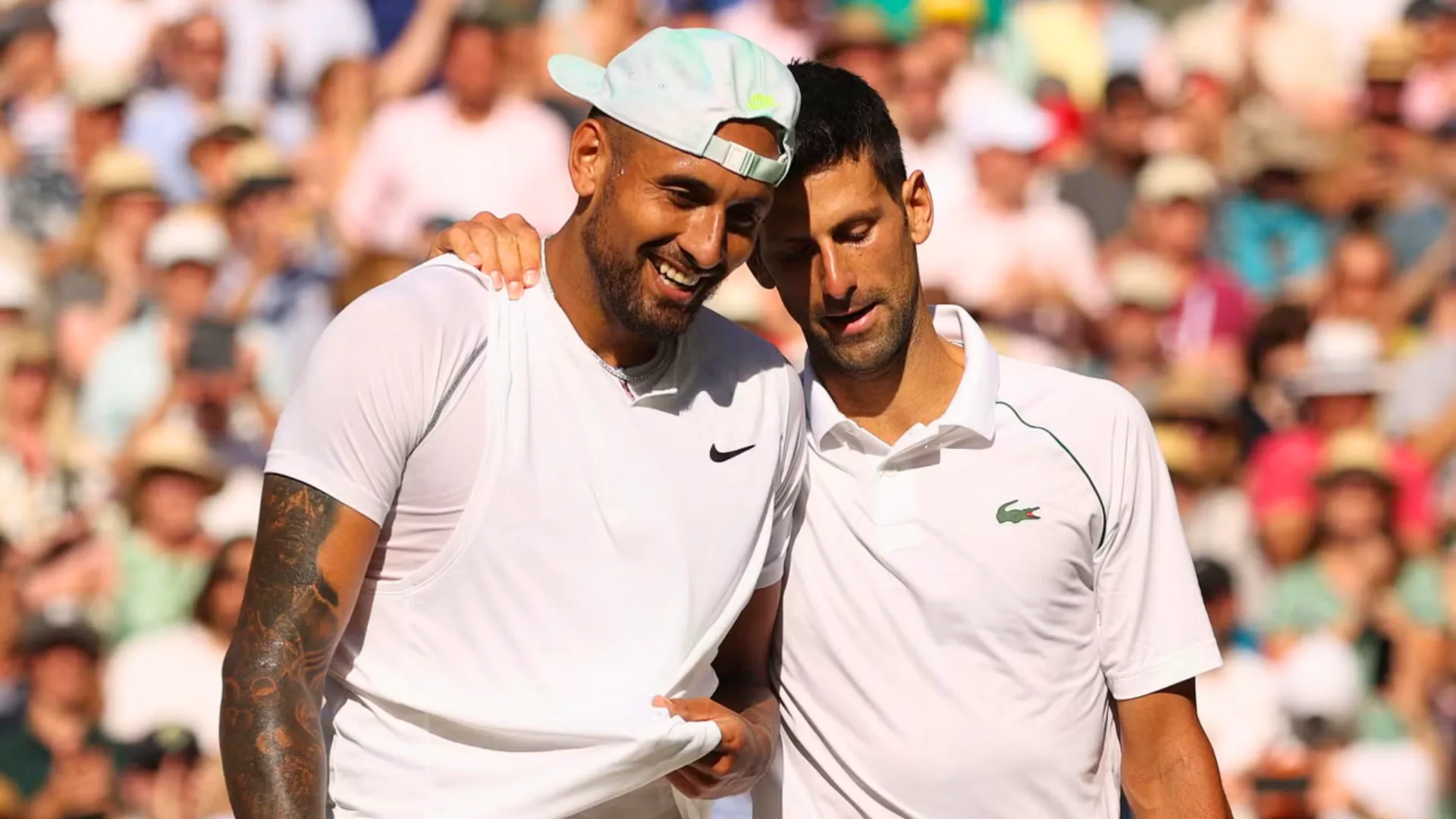 Novak Djokovic And Nick Kyrgios