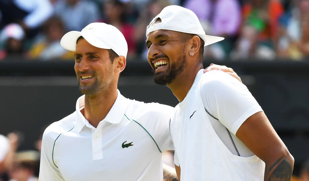 Novak Djokovic And Nick Kyrgios