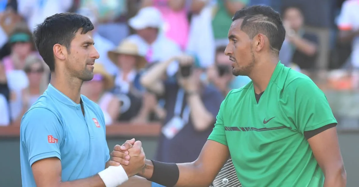 Novak Djokovic And Nick Kyrgios