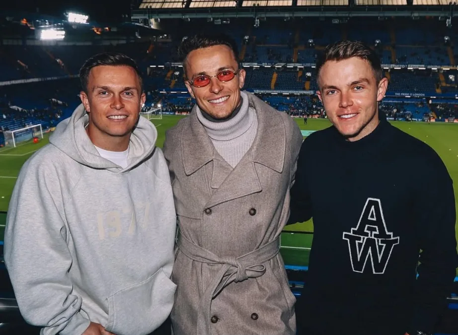 Sam Curran, Tom Curran and Ben Curran.