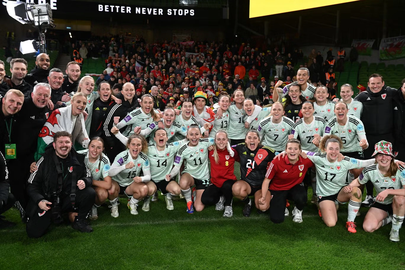 वेल्स महिला टीम ने यूरो 2025 के लिए क्वालीफाई करके रचा इतिहास Wales Women's Football Team Qualified For Euro 2025