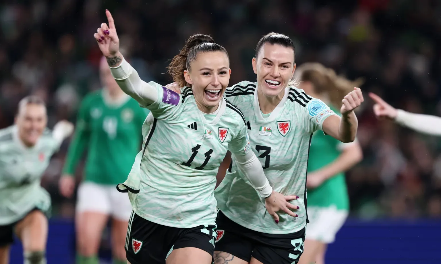 वेल्स महिला टीम ने यूरो 2025 के लिए क्वालीफाई करके रचा इतिहास Wales Women's Football Team Qualified For Euro 2025