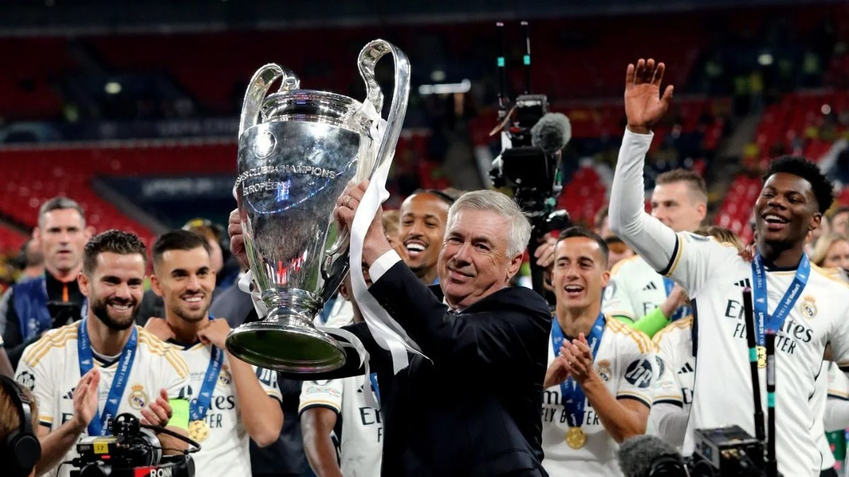 coach Carlo Ancelotti