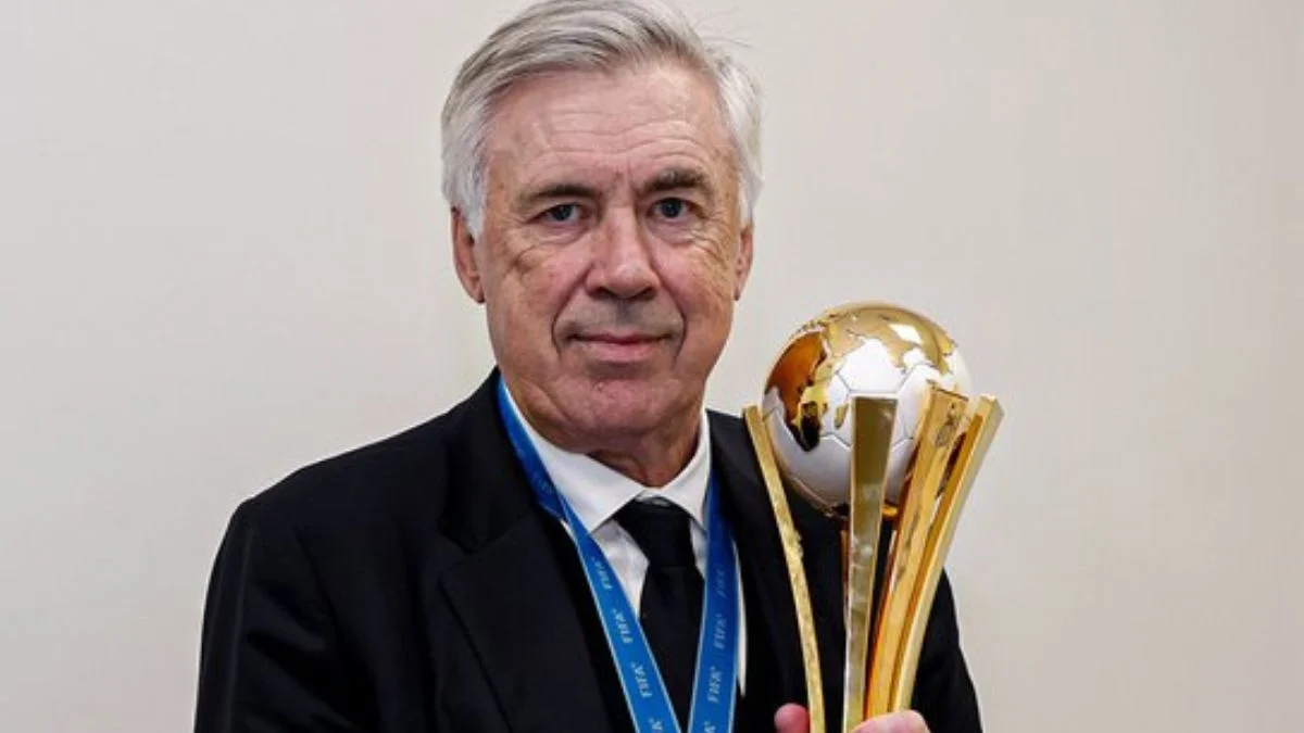coach Carlo Ancelotti