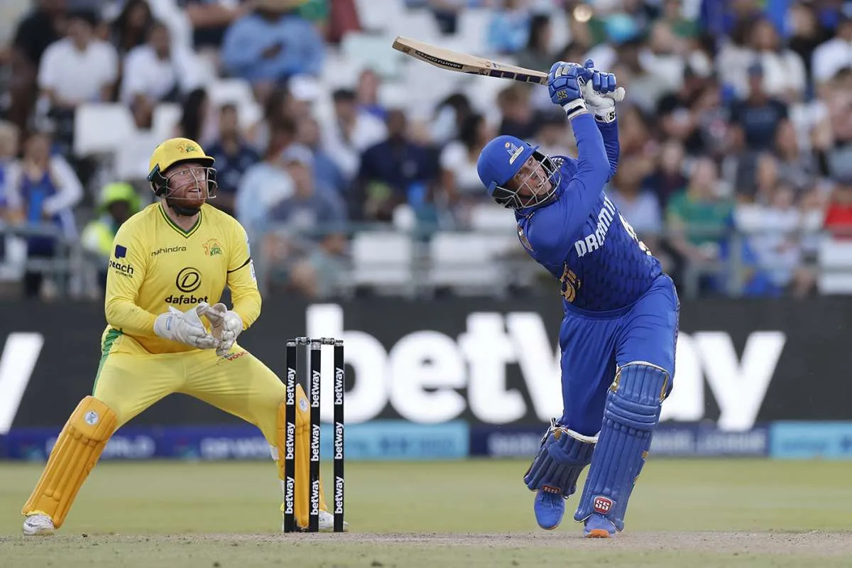 Rassie van der Dussen- Most Sixes in SA20 Leauge