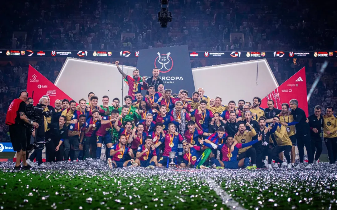 FC Barcelona Defeated Real Madrid To Win The Super Spanish Cup 2025 Title