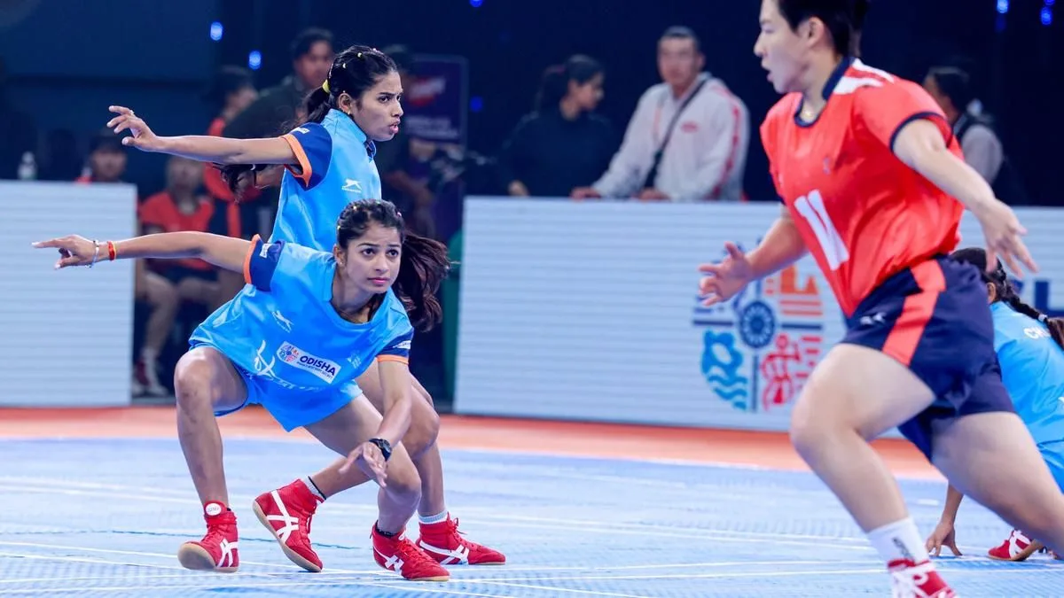 Indian women Kho Kho team 