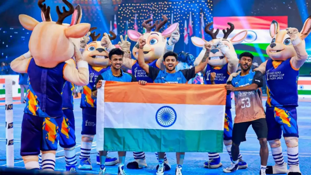 India's men Kho-Kho team