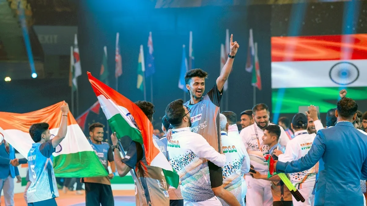 India's men Kho-Kho team