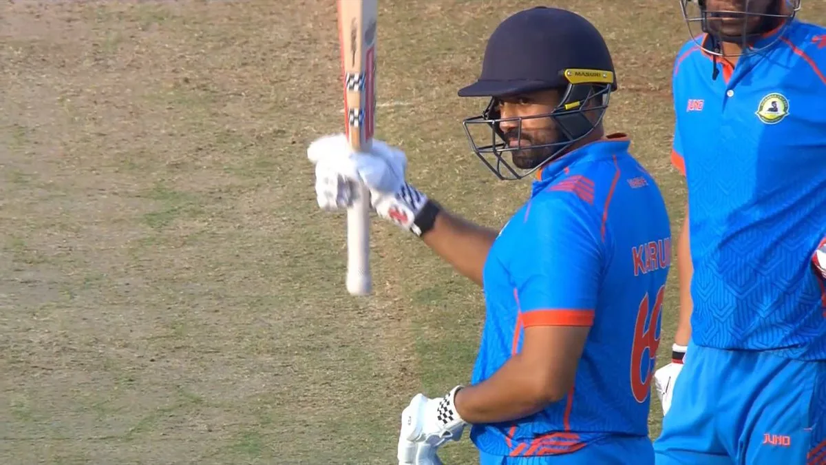 Karun Nair Scored 44 balls 88 Runs In Vijay Hazare Trophy 2024-25 Semi-final