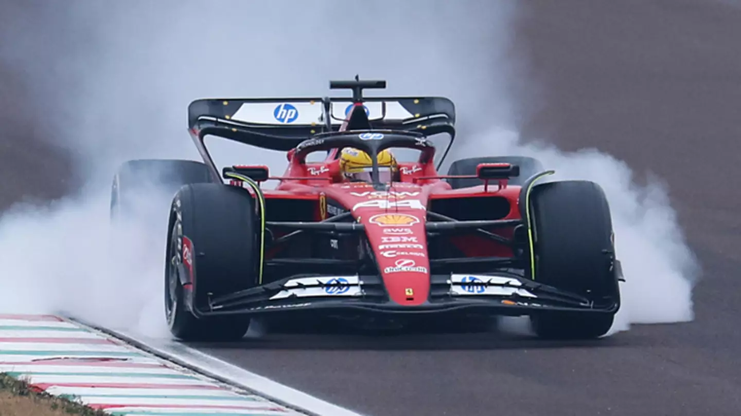 Lewis Hamilton Ferrari Testing Crash Incident Cause