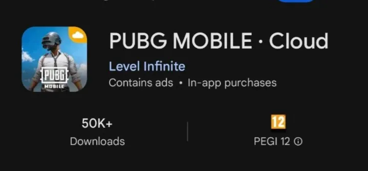 PUBG Mobile Cloud Download