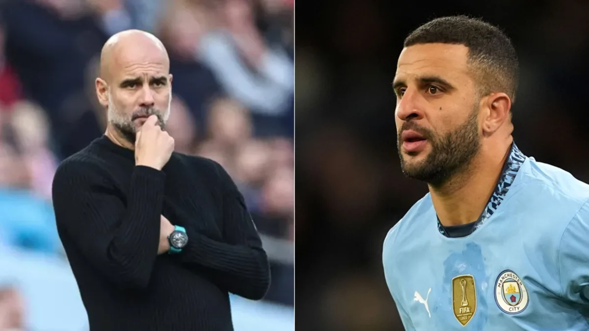Pep Guardiola & Kyle Walker