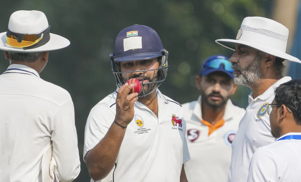 Rohit Sharma, Jammu and Kashmir vs Mumbai Ranji Trophy 2024-25