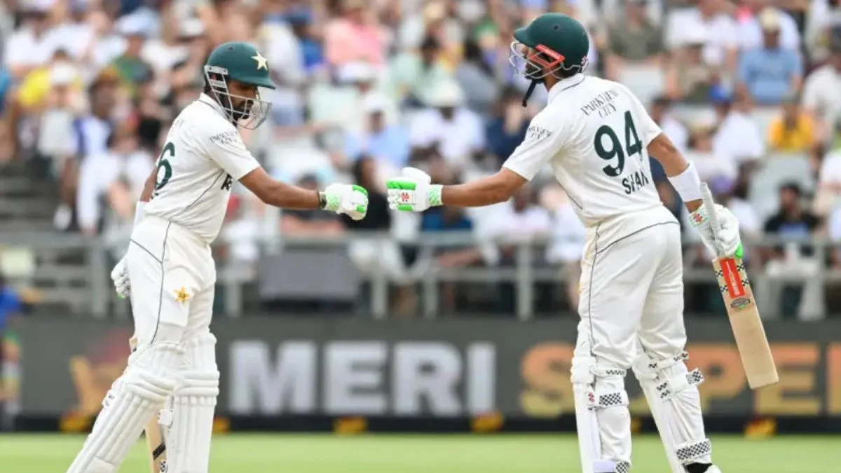 Shan Masood and babar azam