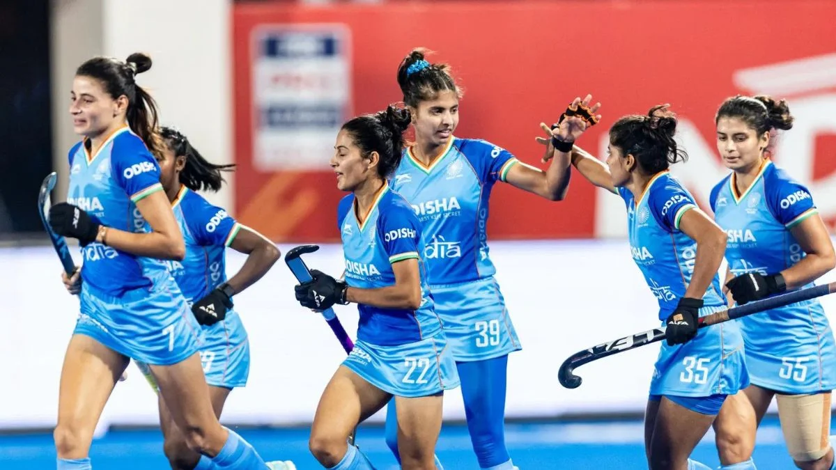 Indian women hockey team