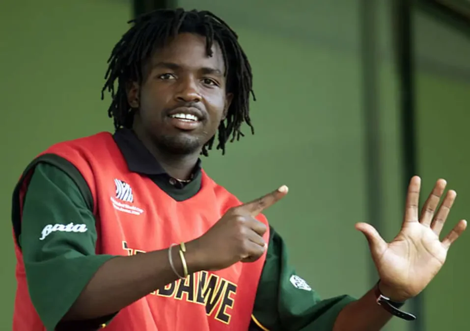 Douglas Hondo, Best bowling figures against India in Champions Trophy history