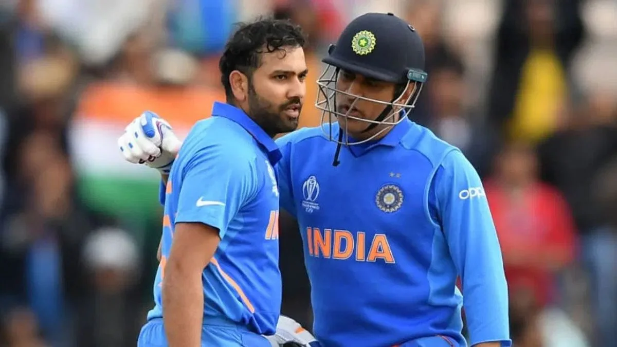 Rohit Sharma vs Mahendra Singh Dhoni