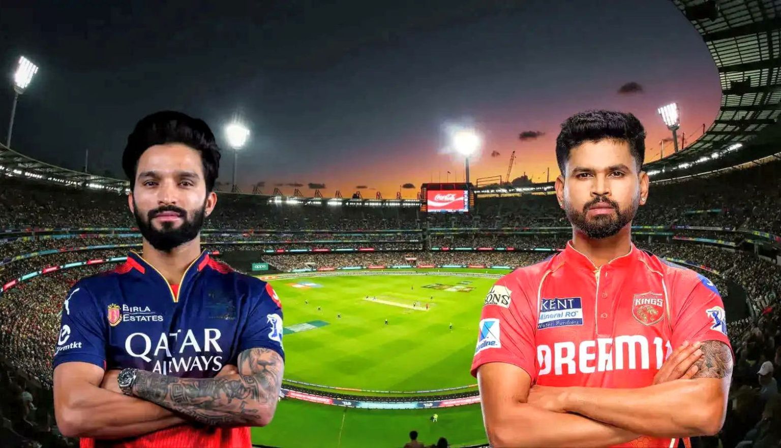 RCB Win Toss and Choose to Field First Against Punjab Kings