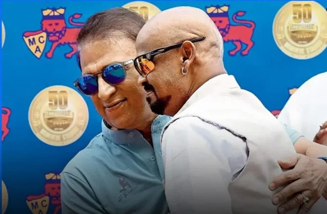  Sunil Gavaskar support ailing Vinod Kambli through his foundation by giving Rupees 30000 per month