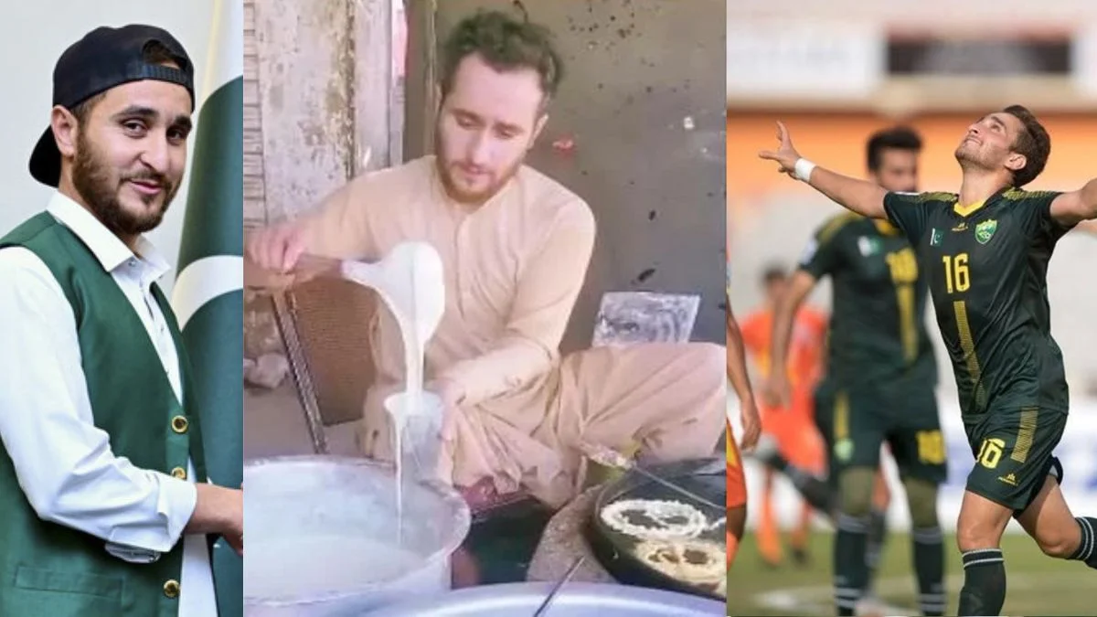 Pakistani player is selling jalebi on the road