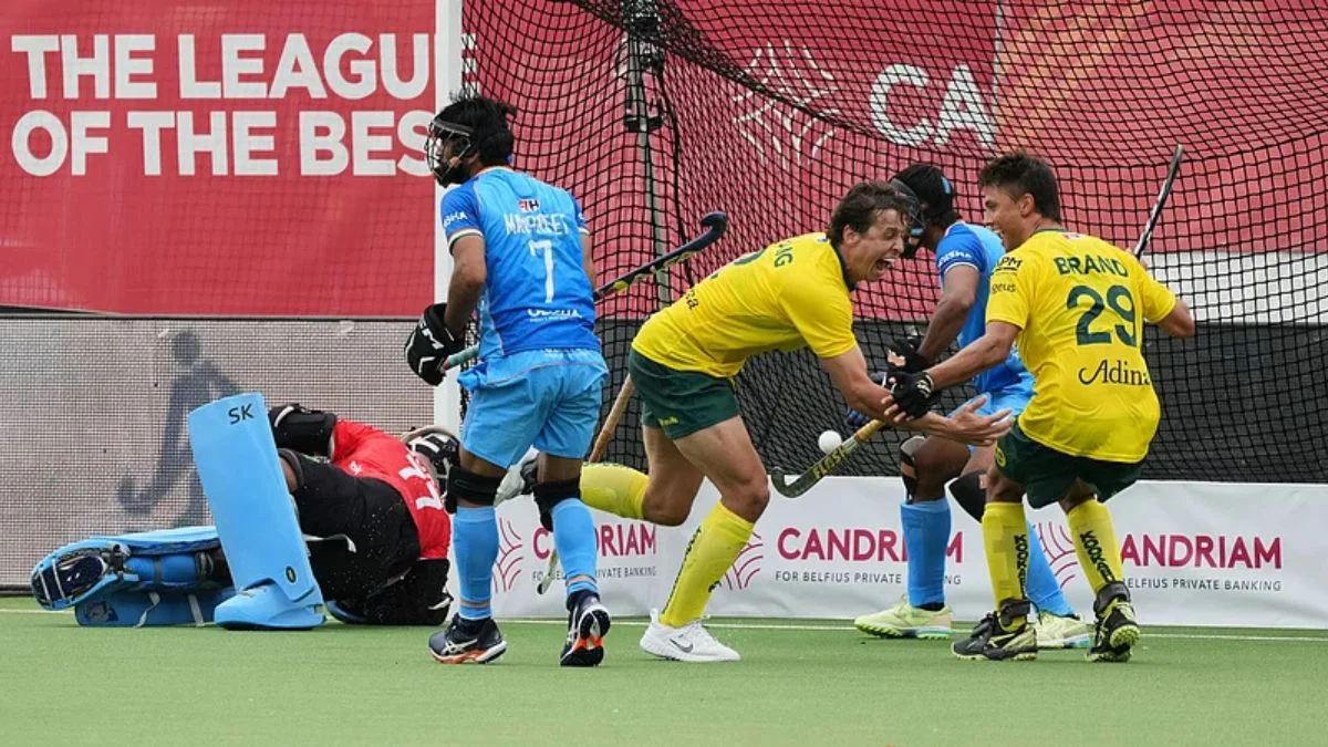 india and australia hockey team