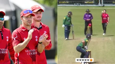 Curtis Campher Creates History with 5 Wickets in 5 Balls in T20 Match