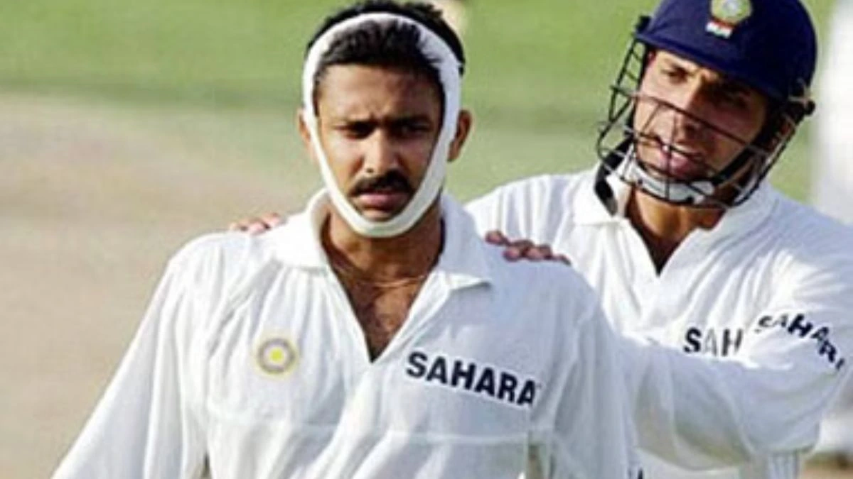 जब अनिल कुंबले ने टूटे जबड़े के साथ की गेंदबाजी और रच दिया इतिहास