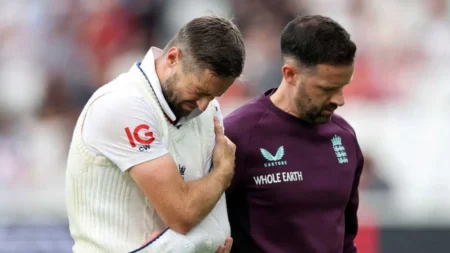Chris Woakes ruled out of England vs India Oval Test due to shoulder injury